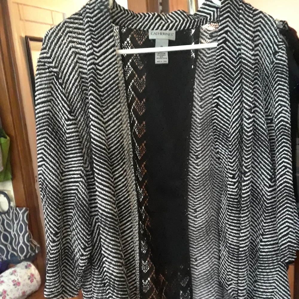 Black and white cover up